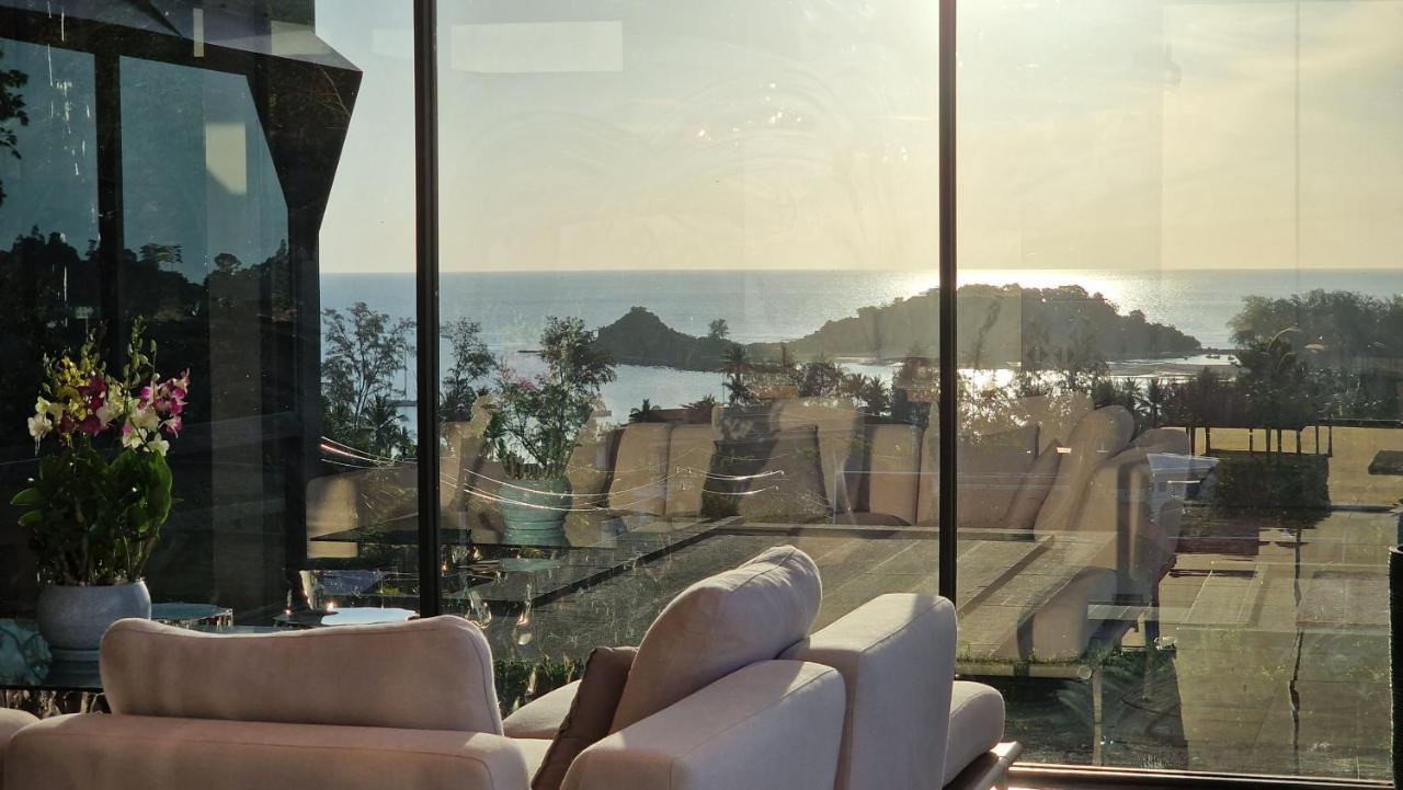 Villa Obsidian, With Staff, Sea View And Walk To Choeng Mon Beach Exterior foto