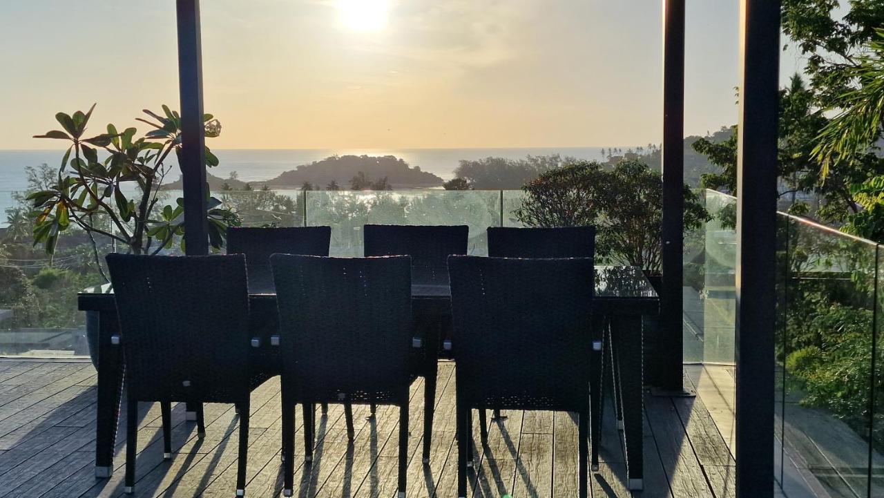 Villa Obsidian, With Staff, Sea View And Walk To Choeng Mon Beach Exterior foto